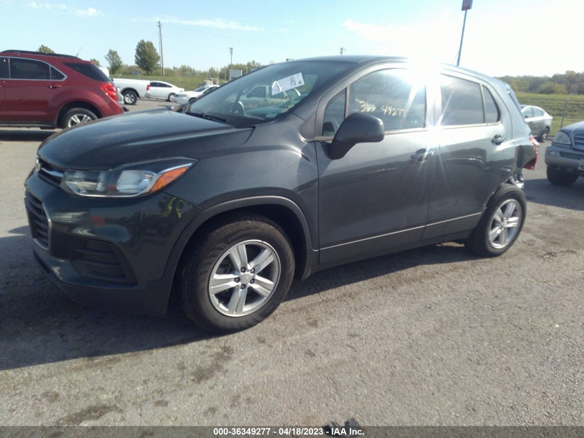 VIN 3GNCJKSB3LL116828 2020 CHEVROLET TRAX LS