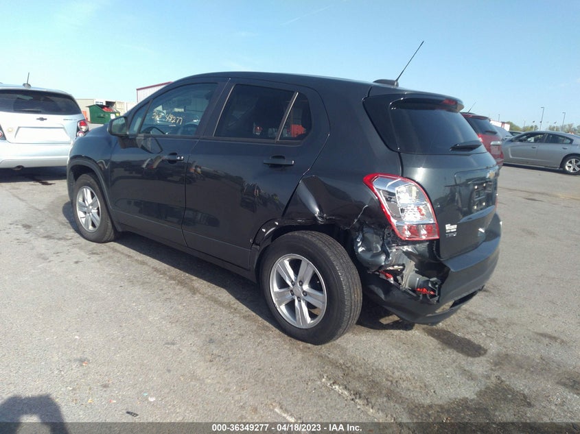 VIN 3GNCJKSB3LL116828 2020 CHEVROLET TRAX LS