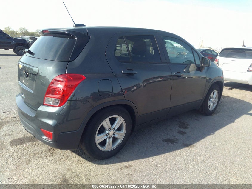 VIN 3GNCJKSB3LL116828 2020 CHEVROLET TRAX LS
