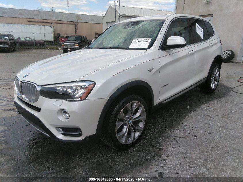 2017 BMW X3 XDRIVE28I - 5UXWX9C34H0T19508