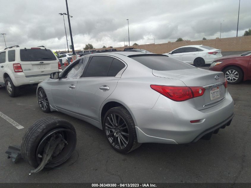 2016 INFINITI Q50 3.0T RED SPORT 400 - JN1FV7APXGM420919