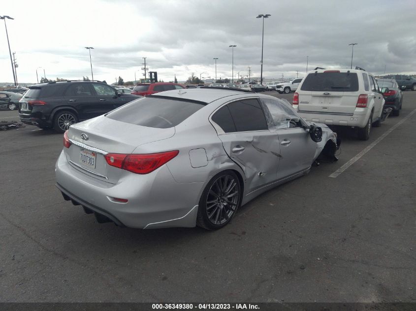 2016 INFINITI Q50 3.0T RED SPORT 400 - JN1FV7APXGM420919
