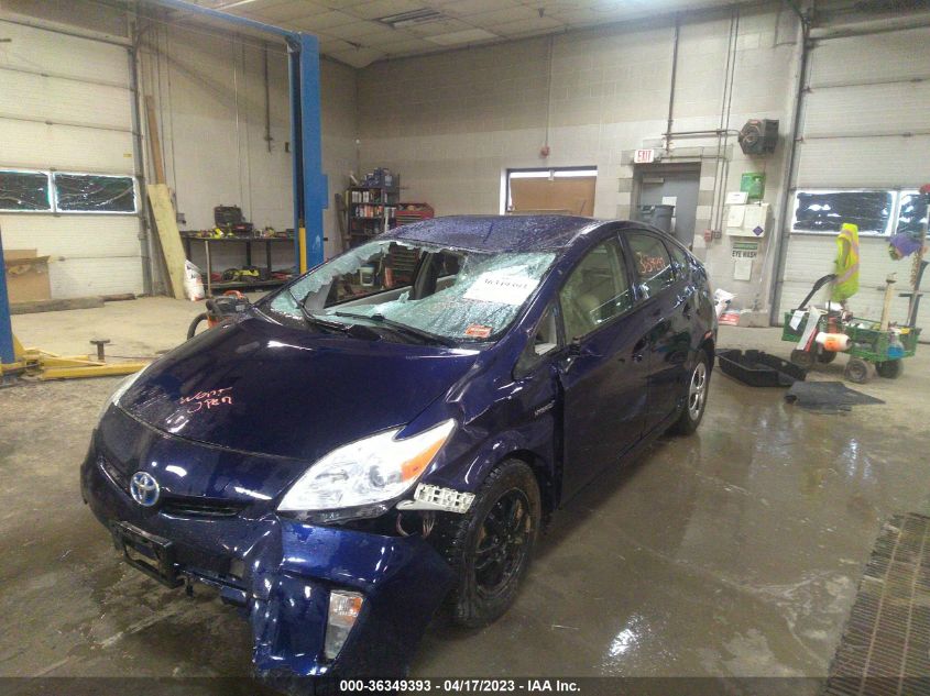 2015 TOYOTA PRIUS FOUR - JTDKN3DU6F1912546