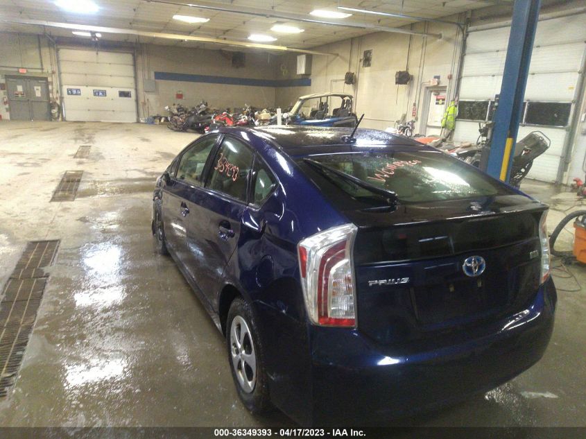 2015 TOYOTA PRIUS FOUR - JTDKN3DU6F1912546