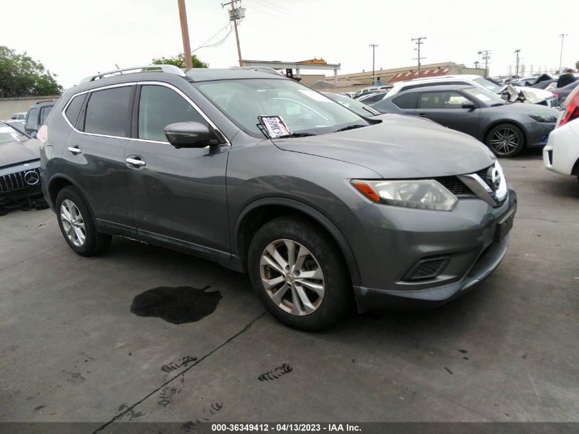 2015 NISSAN ROGUE SV - 5N1AT2MT1FC761375