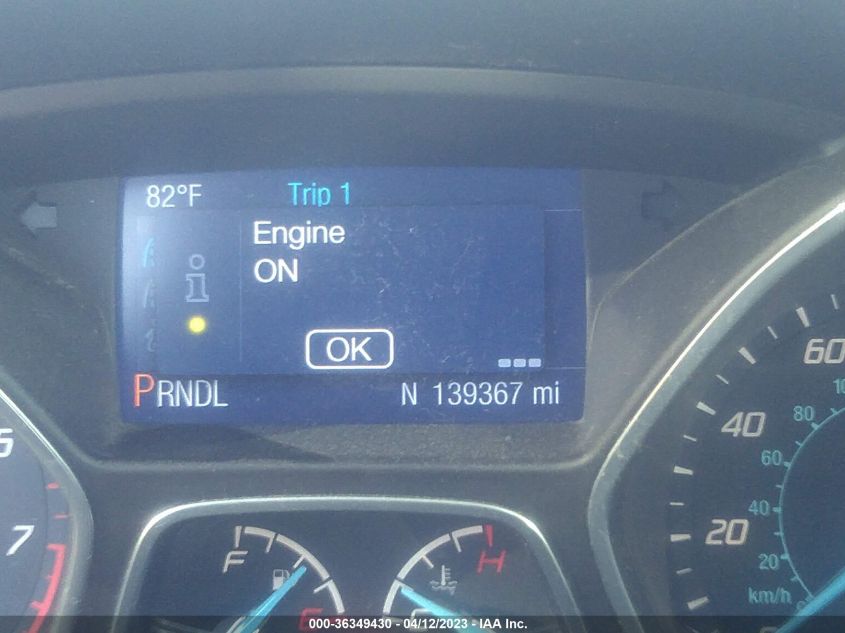 2014 FORD FOCUS SE - 1FADP3F2XEL371430
