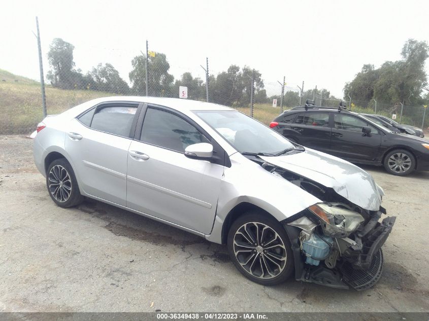 2015 TOYOTA COROLLA L/LE/S/S PLUS/LE PLUS - 5YFBURHE9FP358505