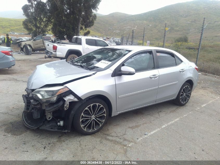 2015 TOYOTA COROLLA L/LE/S/S PLUS/LE PLUS - 5YFBURHE9FP358505