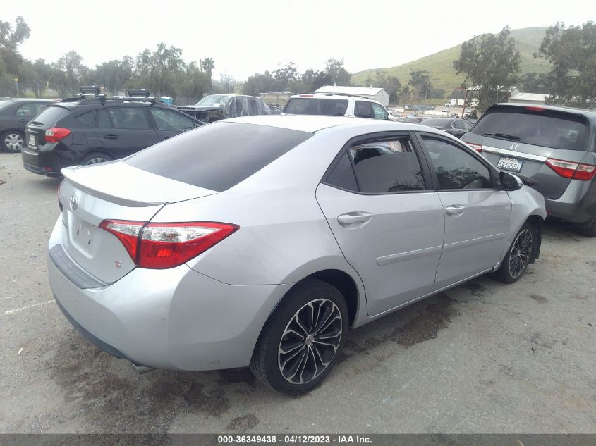 2015 TOYOTA COROLLA L/LE/S/S PLUS/LE PLUS - 5YFBURHE9FP358505