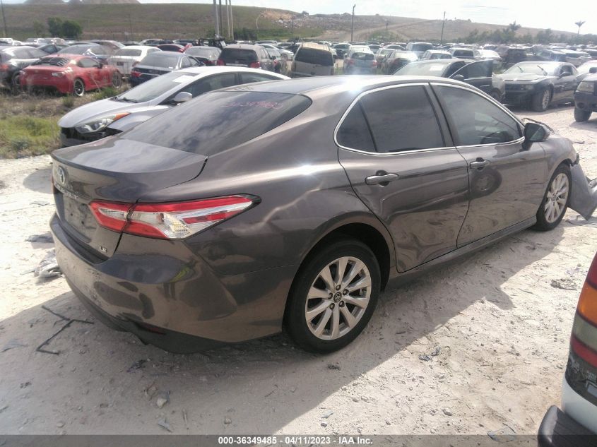 2018 TOYOTA CAMRY LE/SE/XLE/L - 4T1B11HK4JU010456