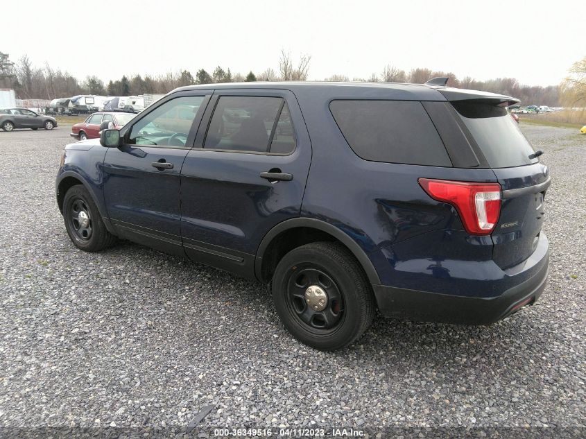2016 FORD UTILITY POLICE 1FM5K8AR3GGC91697