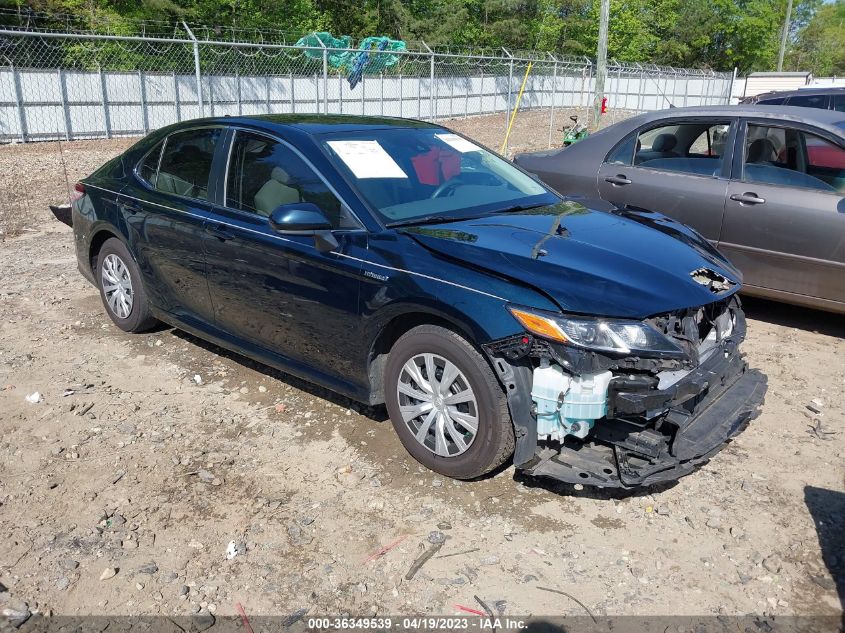 2019 TOYOTA CAMRY HYBRID LE - 4T1B31HK0KU512327