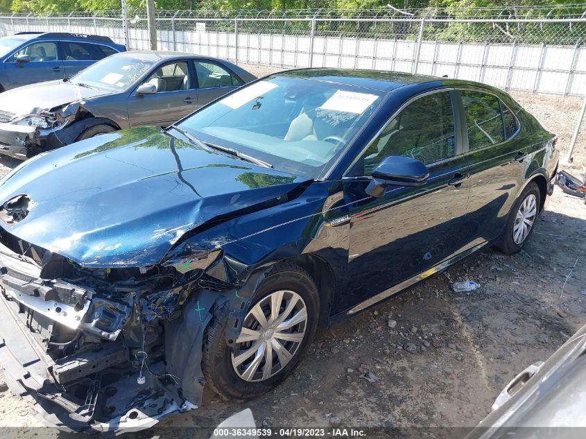 2019 TOYOTA CAMRY HYBRID LE - 4T1B31HK0KU512327