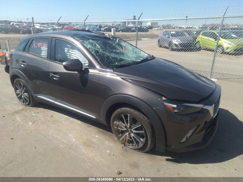 2016 MAZDA CX-3 GRAND TOURING - JM1DKBD7XG0126830