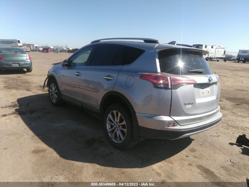 2017 TOYOTA RAV4 LIMITED/PLATINUM - 2T3DFREV4HW631074