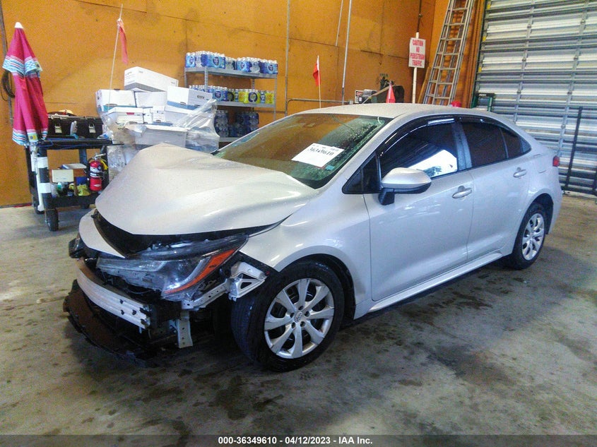 VIN 5YFEPRAE6LP125546 2020 TOYOTA COROLLA LE