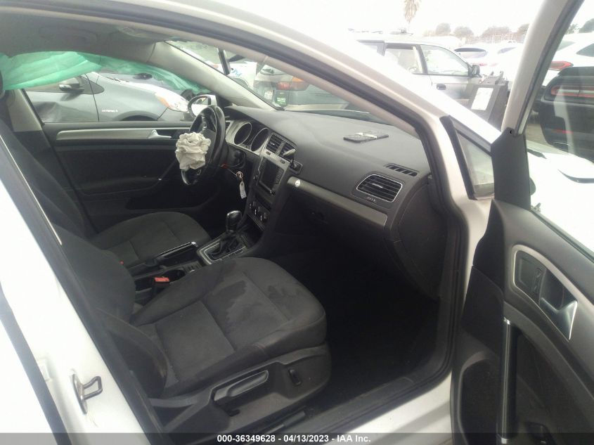 2016 VOLKSWAGEN GOLF TSI S W/SUNROOF - 3VW217AU1GM050622