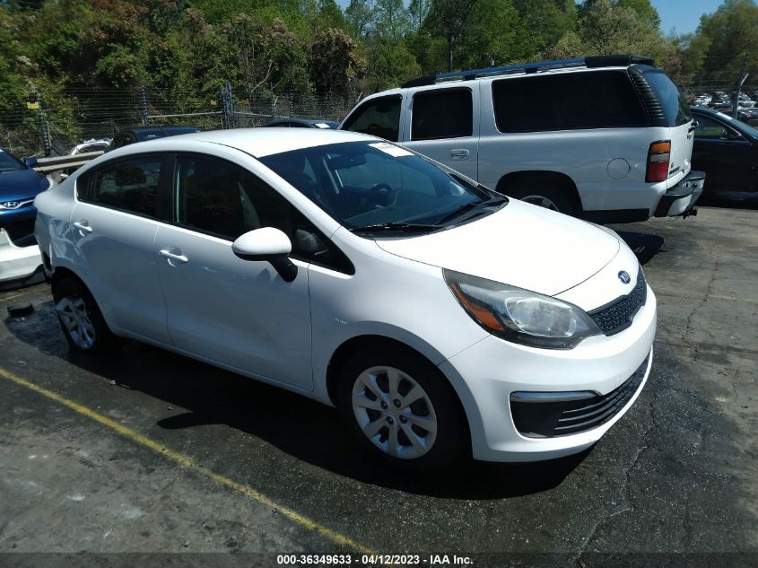 2016 KIA RIO LX - KNADM4A34G6688059