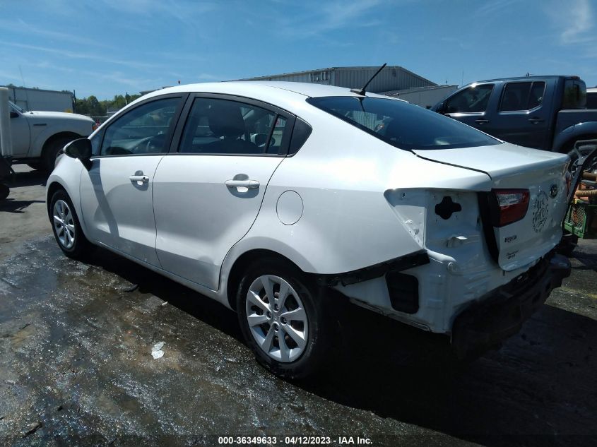 2016 KIA RIO LX - KNADM4A34G6688059