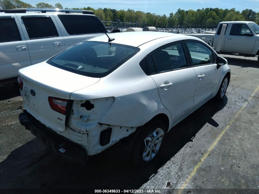 2016 KIA RIO LX - KNADM4A34G6688059