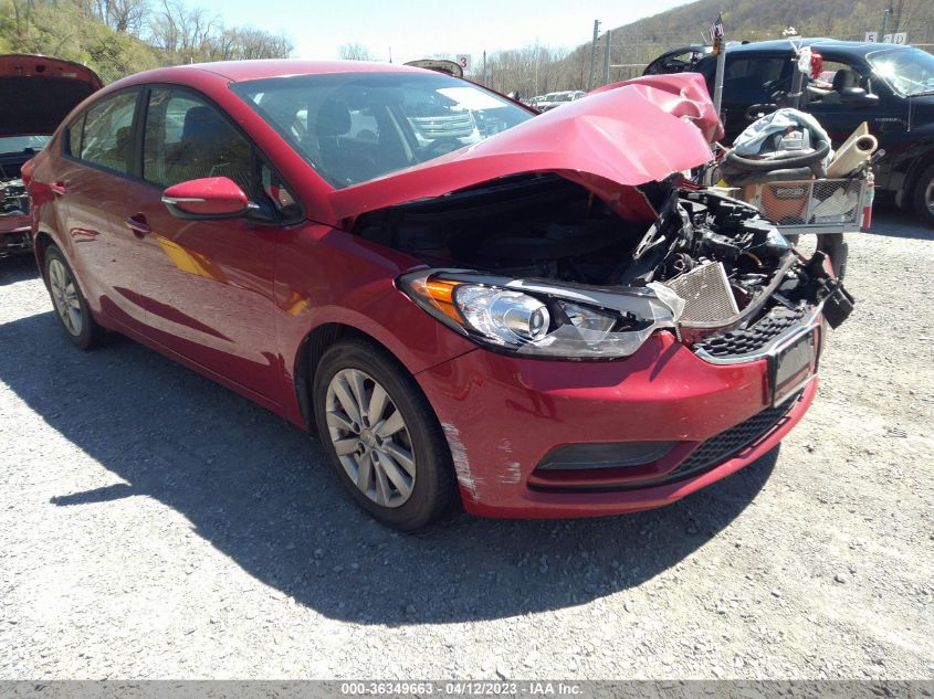 2014 KIA FORTE LX - KNAFX4A60E5201260