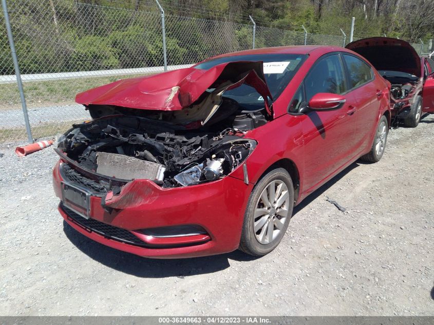 2014 KIA FORTE LX - KNAFX4A60E5201260