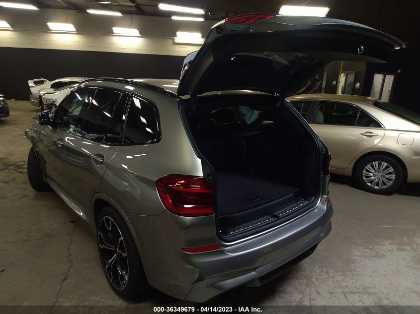 2020 BMW X3 M COMPETITION - 5YMTS0C09LLT10113