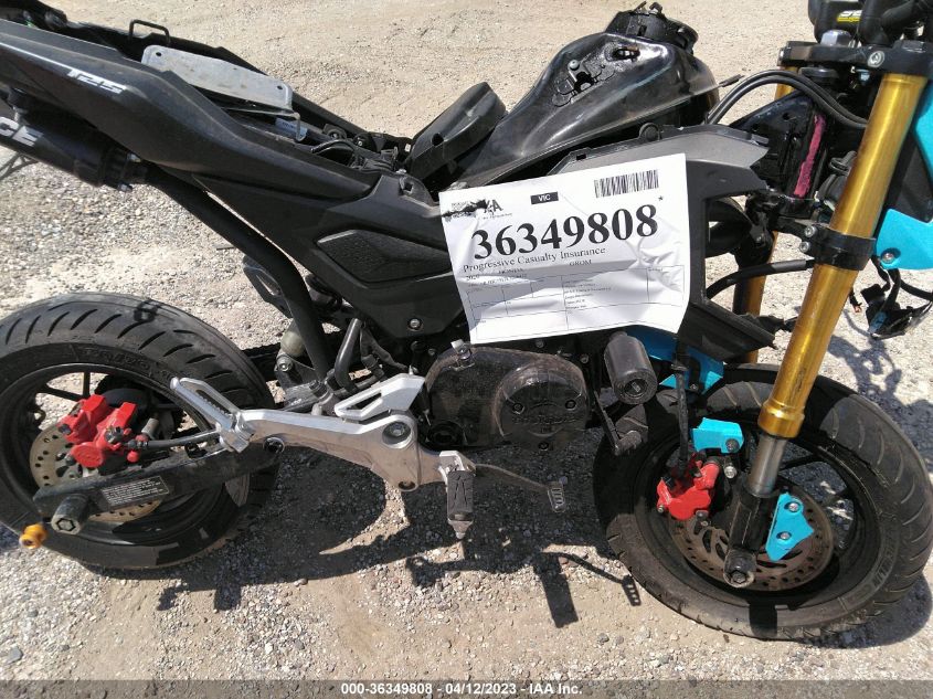 2020 HONDA GROM 125 MLHJC7517L5206412