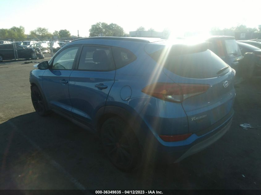 2017 HYUNDAI TUCSON NIGHT - KM8J33A27HU460091
