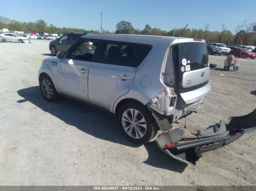 2015 KIA SOUL + - KNDJP3A57F7797956