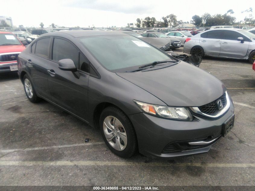 2013 HONDA CIVIC SDN LX - 19XFB2F52DE280908