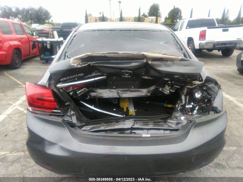 2013 HONDA CIVIC SDN LX - 19XFB2F52DE280908
