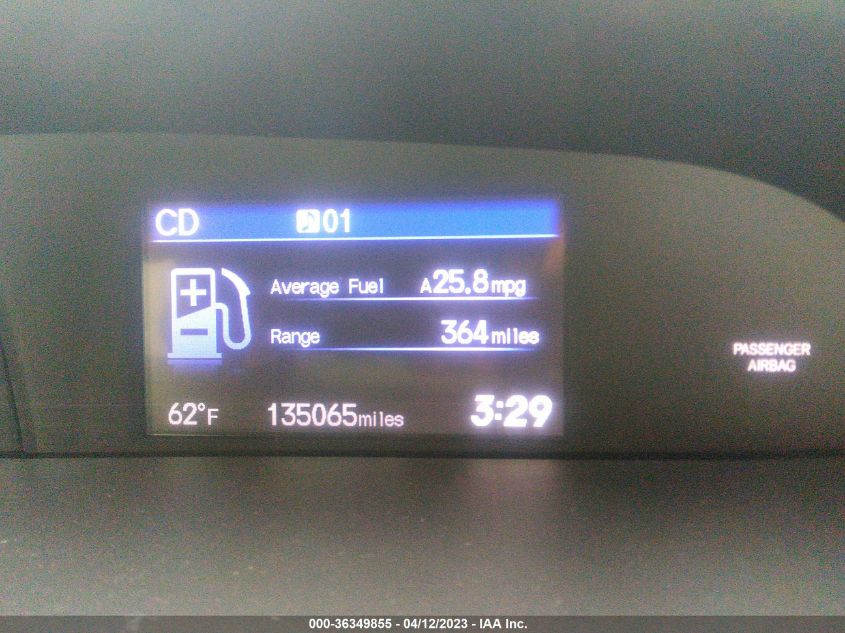 2013 HONDA CIVIC SDN LX - 19XFB2F52DE280908