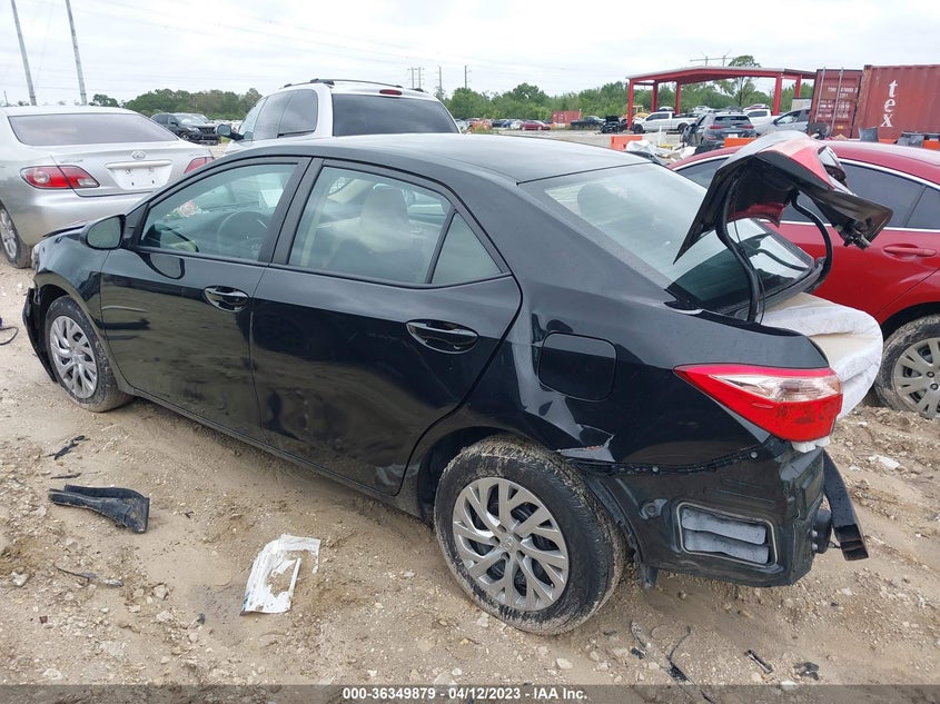 VIN 2T1BURHE8HC884529 2017 TOYOTA COROLLA LE