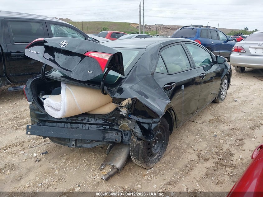 VIN 2T1BURHE8HC884529 2017 TOYOTA COROLLA LE