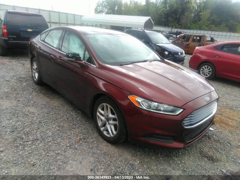 2016 FORD FUSION SE - 3FA6P0HD9GR169527