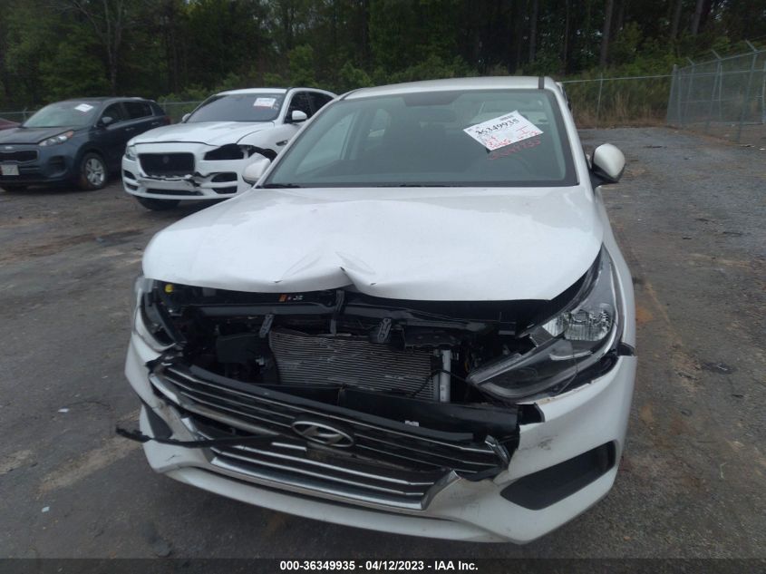2022 HYUNDAI ACCENT SE - 3KPC24A69NE166937