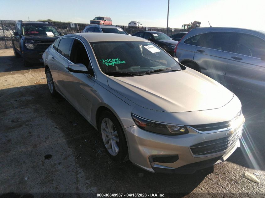 2016 CHEVROLET MALIBU LT - 1G1ZE5ST0GF262663