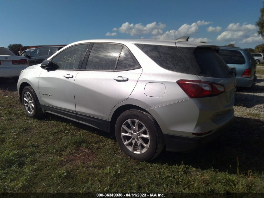 2019 CHEVROLET EQUINOX LS - 3GNAXHEV3KS656439