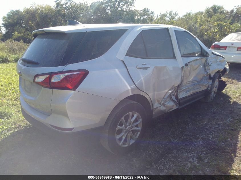 2019 CHEVROLET EQUINOX LS - 3GNAXHEV3KS656439