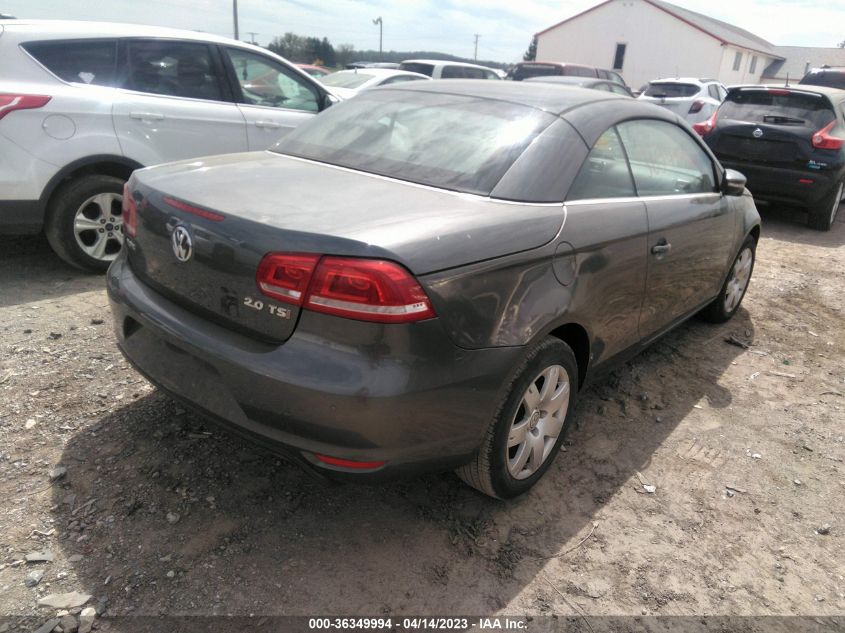 2013 VOLKSWAGEN EOS LUX - WVWFW8AH5DV001620