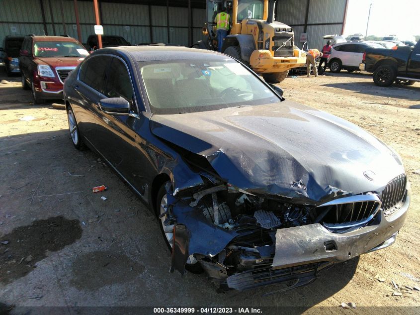 2016 BMW 7 SERIES 750I - WBA7F0C57GGL99055