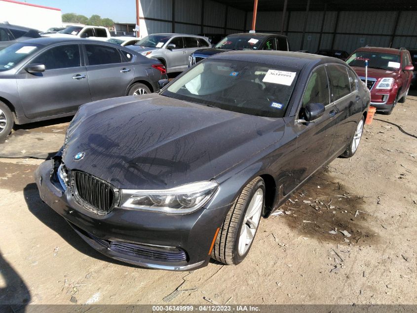 2016 BMW 7 SERIES 750I - WBA7F0C57GGL99055