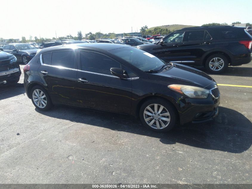 2015 KIA FORTE 5-DOOR EX - KNAFX5A85F5292678