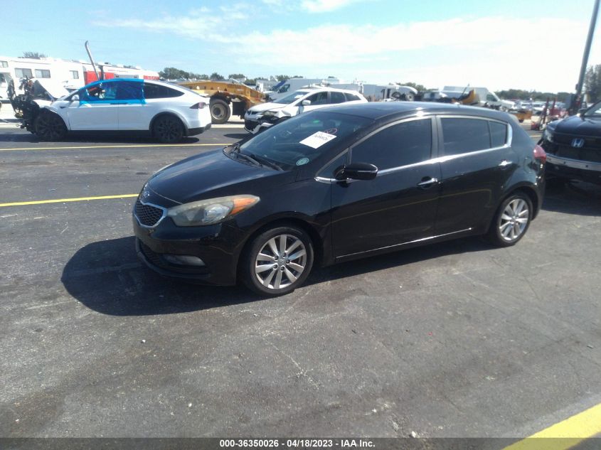 2015 KIA FORTE 5-DOOR EX - KNAFX5A85F5292678