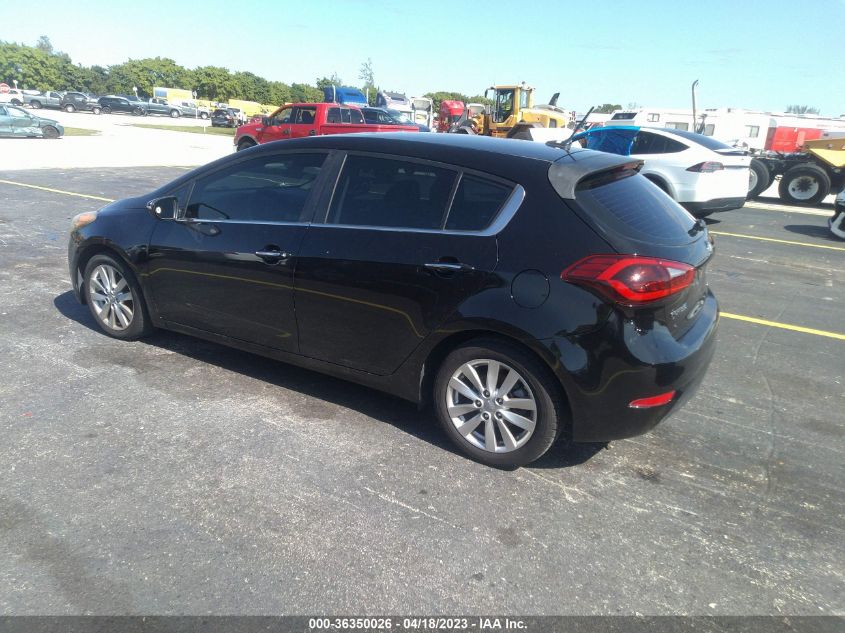 2015 KIA FORTE 5-DOOR EX - KNAFX5A85F5292678