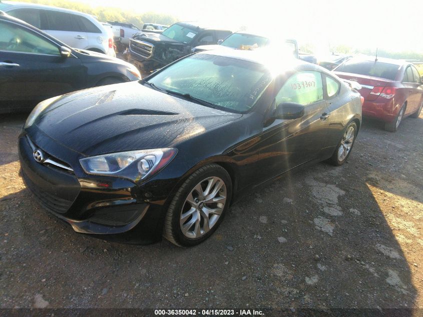 2013 HYUNDAI GENESIS COUPE 2.0T PREMIUM KMHHT6KD9DU099537