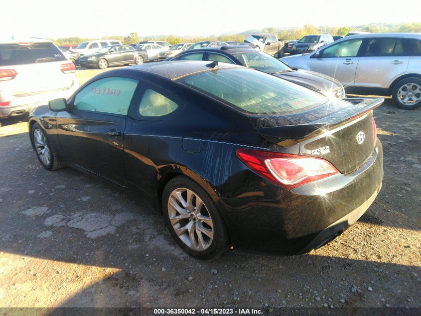 2013 HYUNDAI GENESIS COUPE 2.0T PREMIUM KMHHT6KD9DU099537