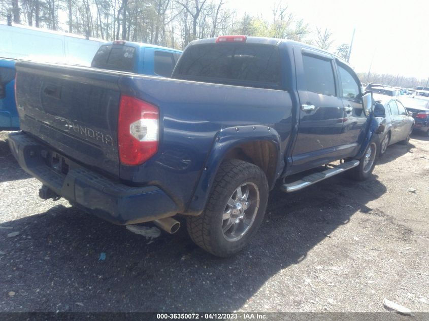2015 TOYOTA TUNDRA 4WD TRUCK PLATINUM/1794 - 5TFAW5F17FX475015