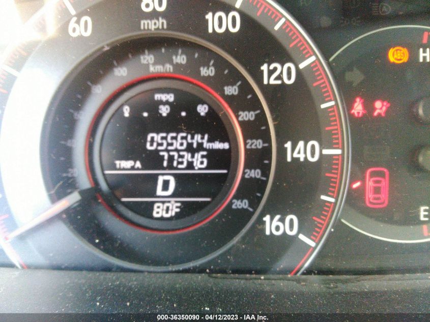 2017 HONDA ACCORD SEDAN SPORT SE - 1HGCR2F16HA203948